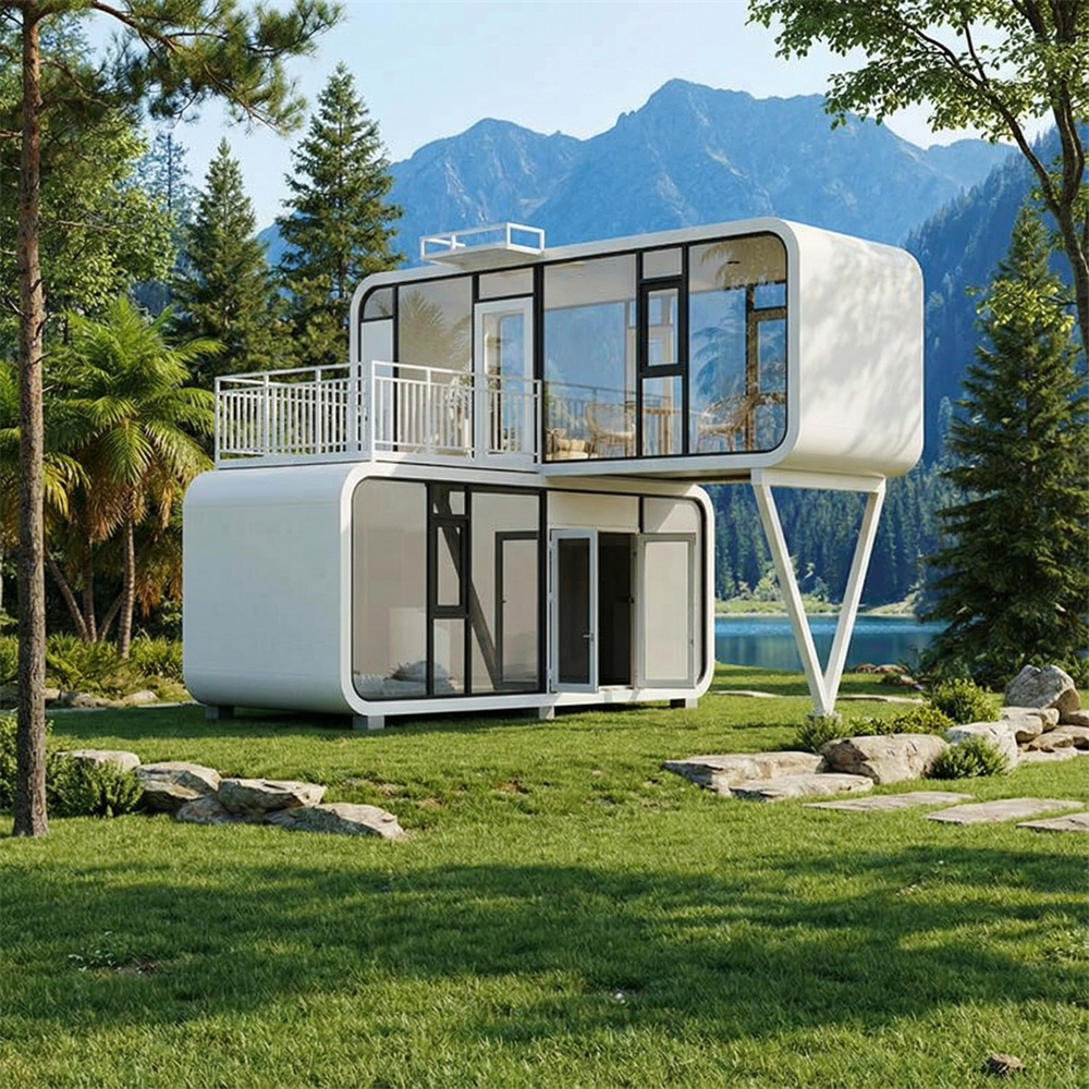 Cabaña de campamento cápsula espacial modelo V, impermeable y ecológica