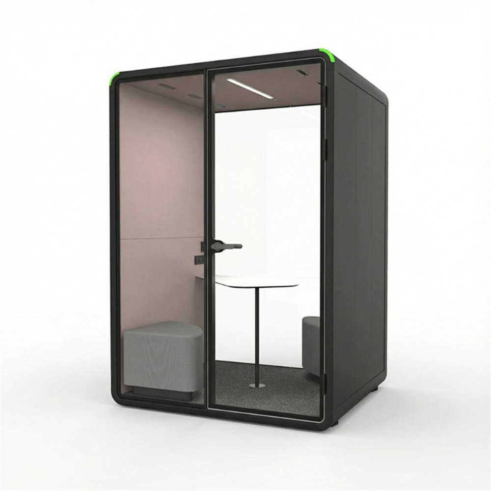 Mini residencia espacial con cápsula insonorizada para dispositivos móviles