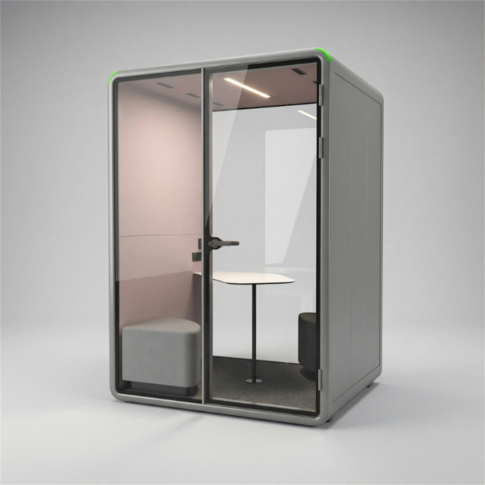 Mini residencia espacial con cápsula insonorizada para dispositivos móviles