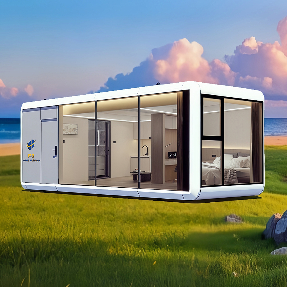 Casa modular F3 para vacaciones en zonas escénicas - Cápsula de manzana compacta