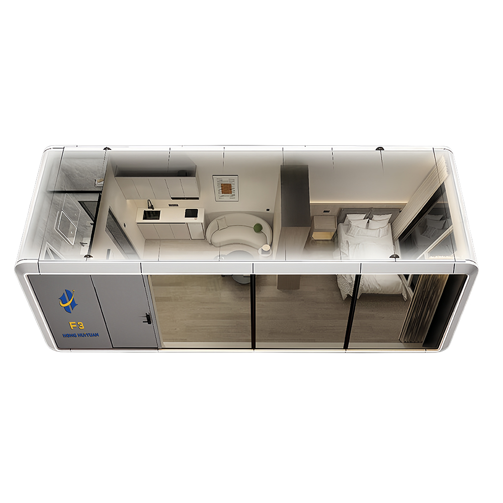 Casa modular F3 para vacaciones en zonas escénicas - Cápsula de manzana compacta