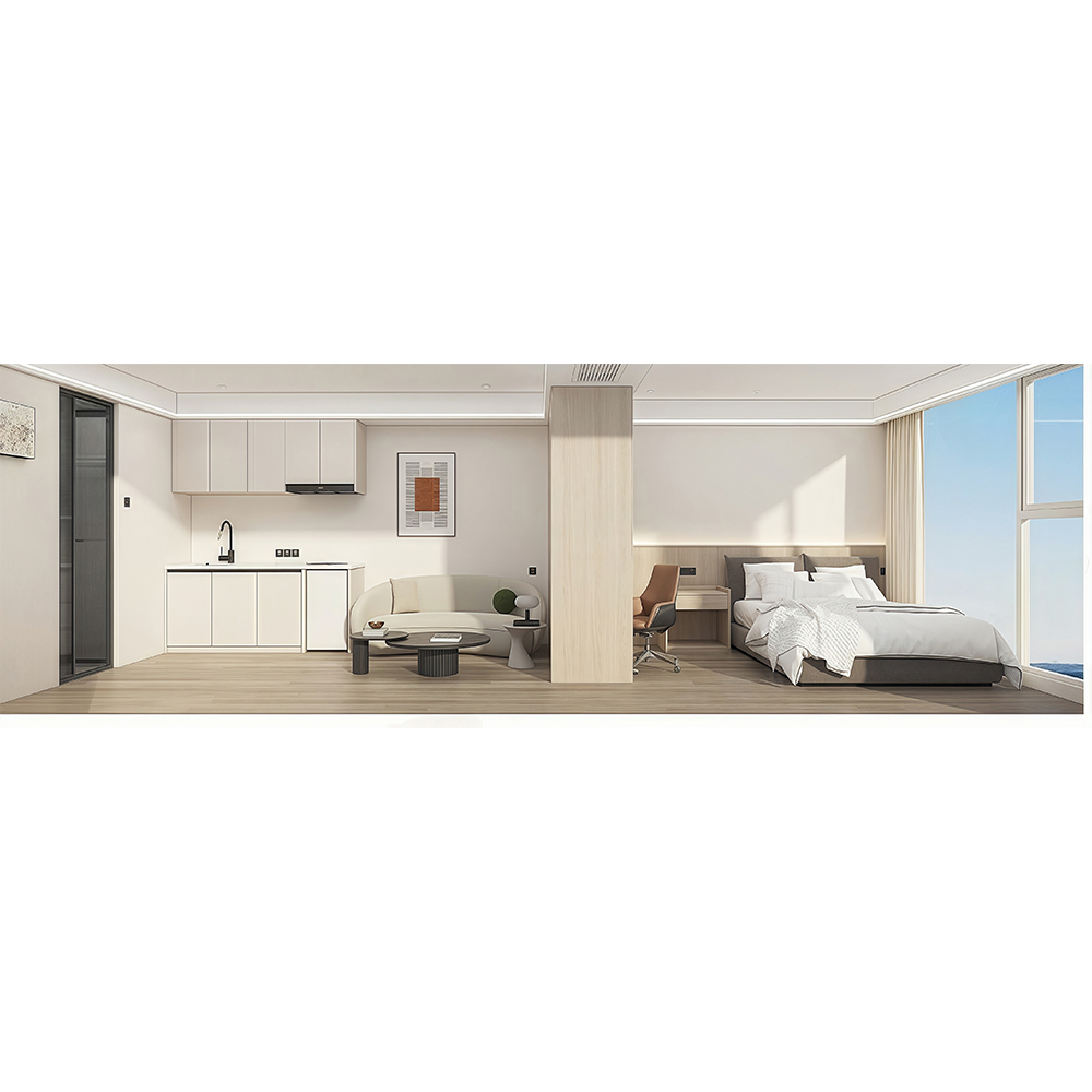 Casa modular F3 para vacaciones en zonas escénicas - Cápsula de manzana compacta