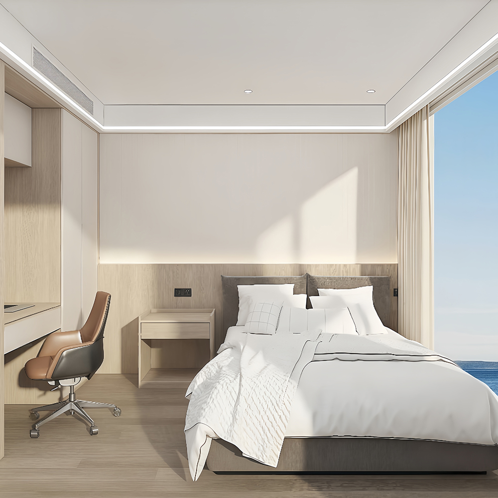 Casa modular F3 para vacaciones en zonas escénicas - Cápsula de manzana compacta