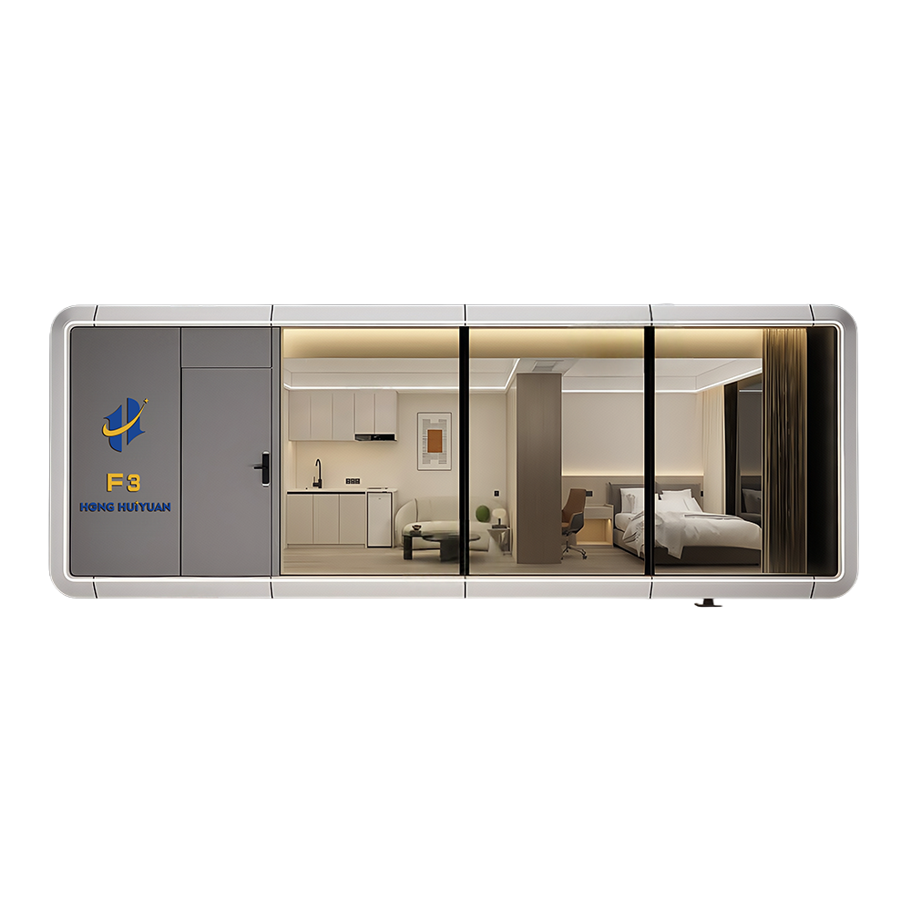 Casa modular F3 para vacaciones en zonas escénicas - Cápsula de manzana compacta