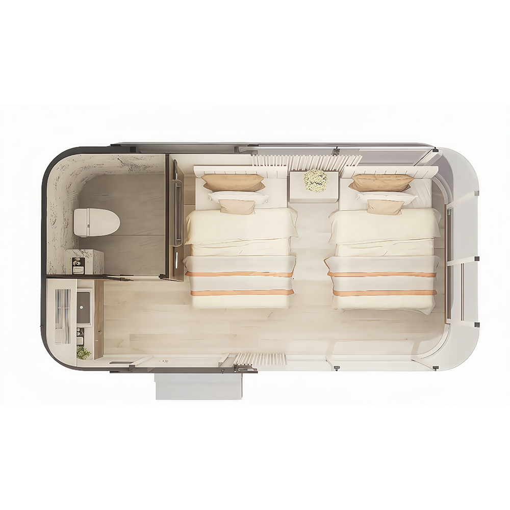 Residencia modular cerrada prefabricada S1