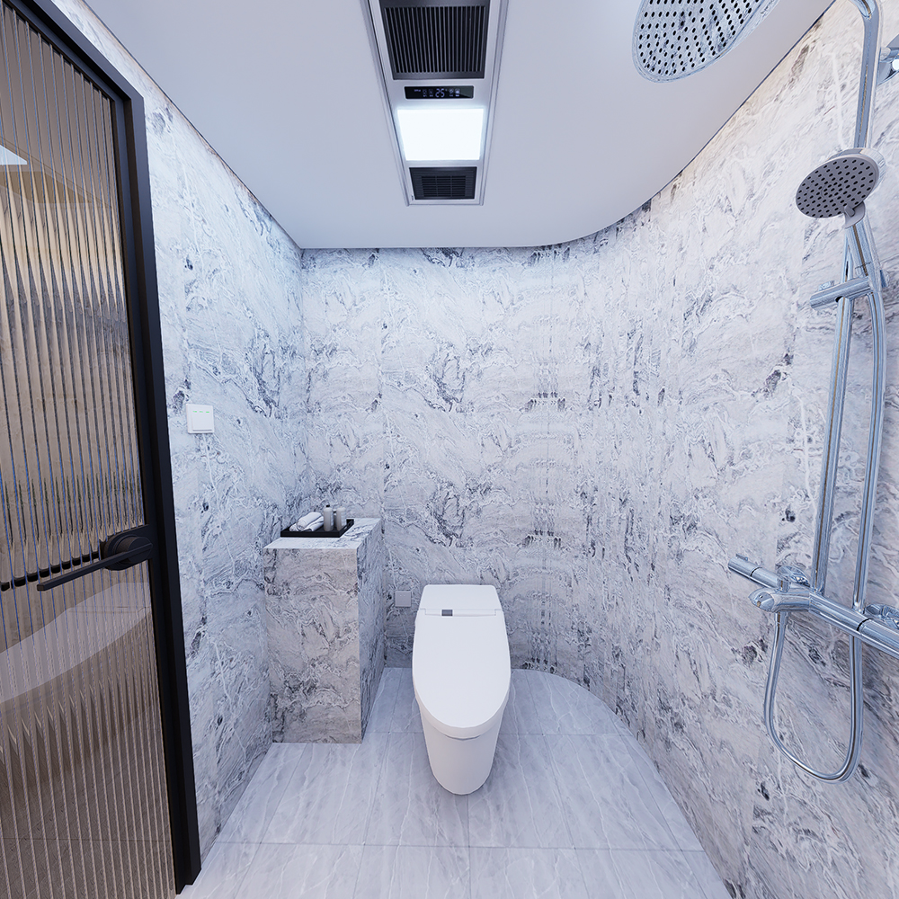 Residencia modular cerrada prefabricada S1