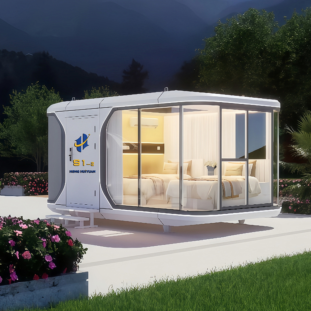 Residencia modular cerrada prefabricada S1