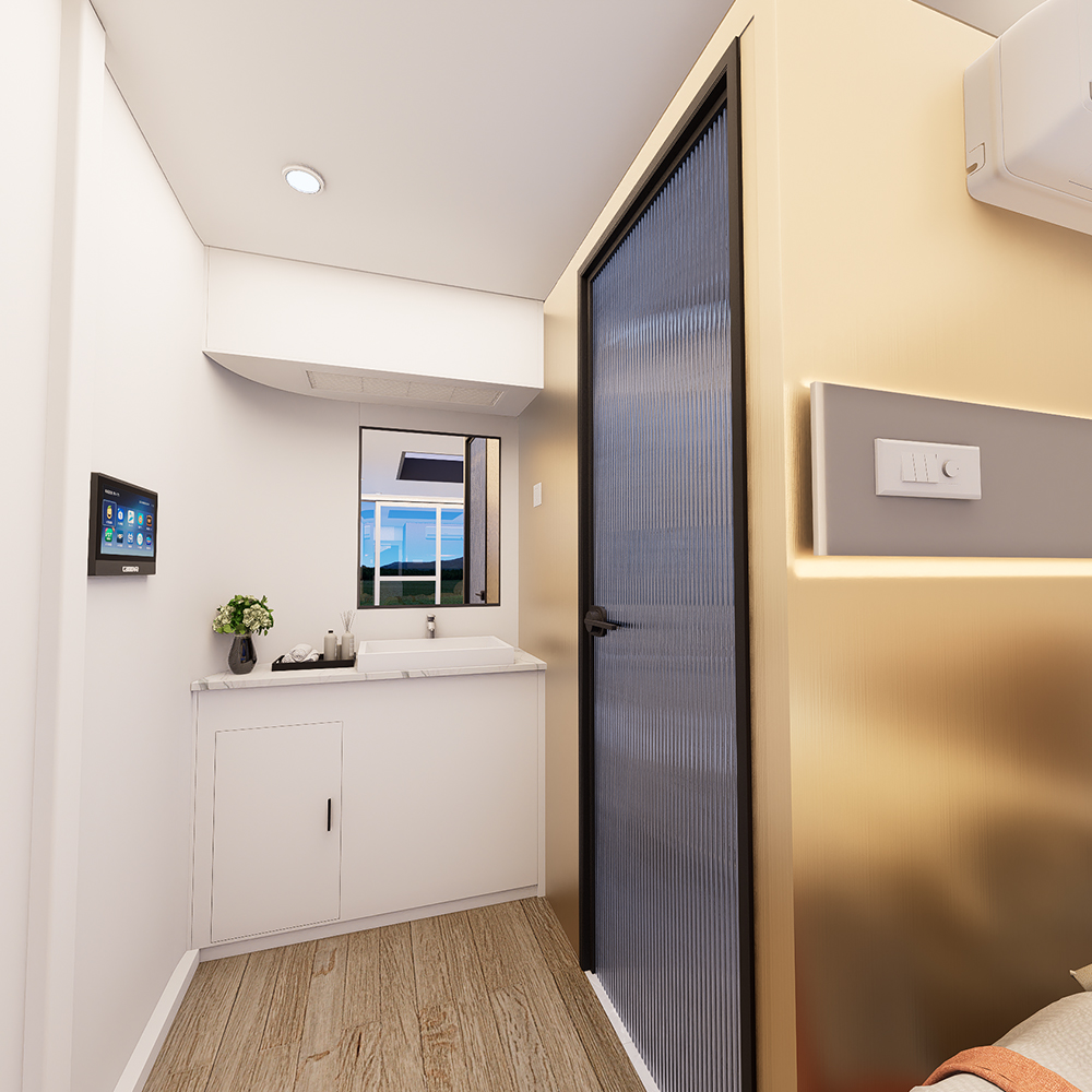 Residencia modular cerrada prefabricada S1
