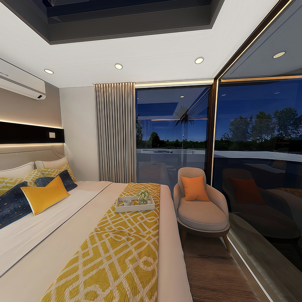 Casa de cápsulas modular prefabricada estándar S1