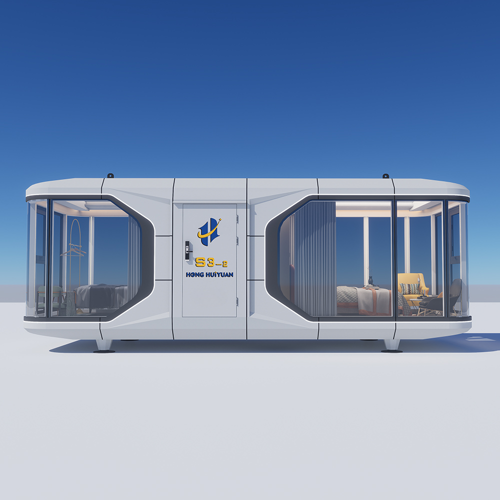 Casas con cápsula modular panorámica S3-2