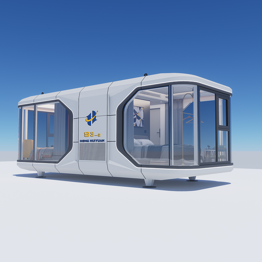 Casas con cápsula modular panorámica S3-2