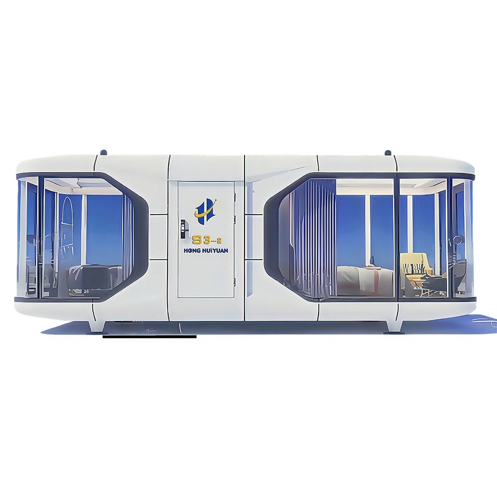 Casas con cápsula modular panorámica S3-2