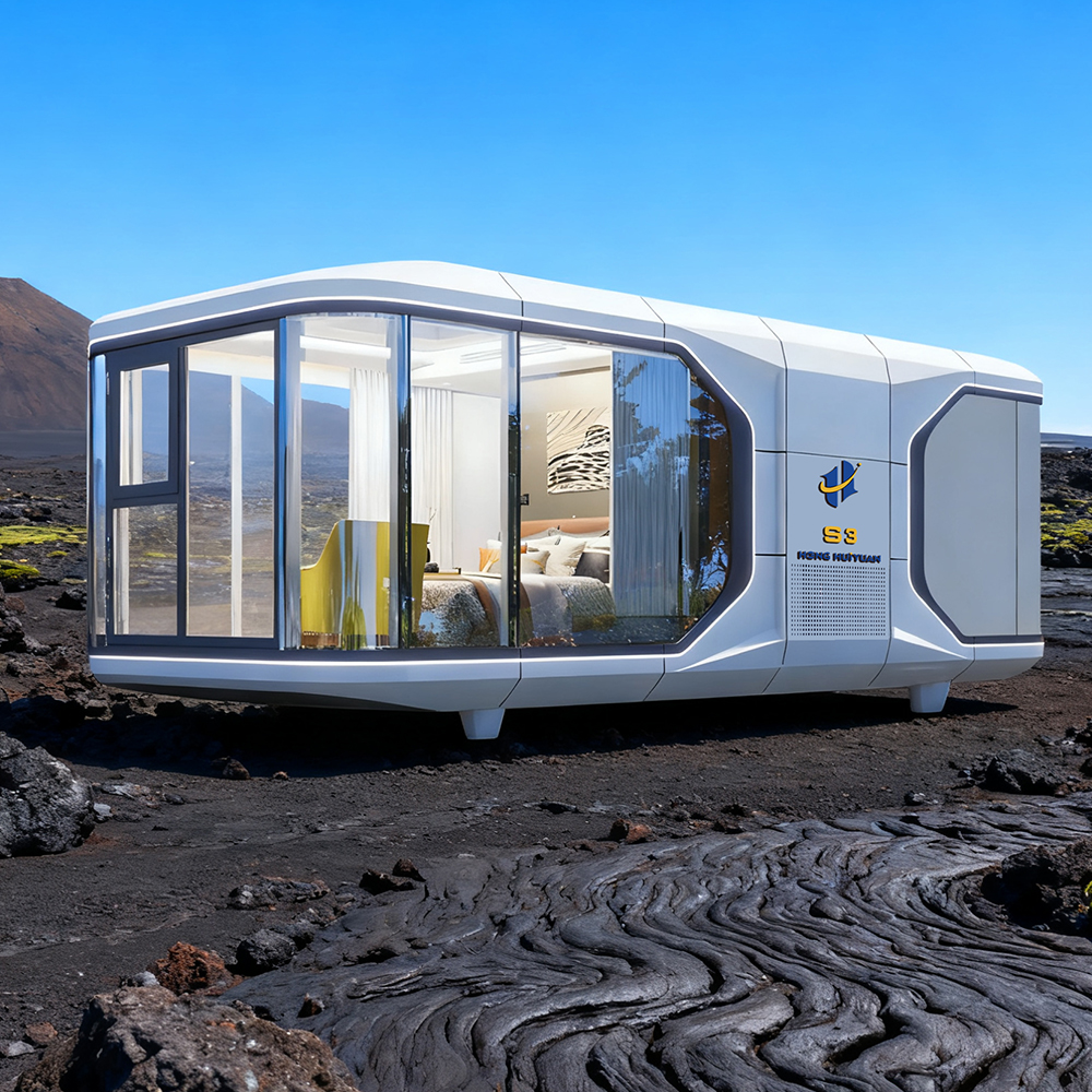 Casa de cápsulas cerrada móvil S3 Prefab