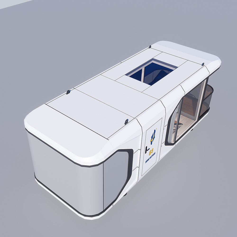S3 Casa Modular Inteligente Prefabricada Estándar