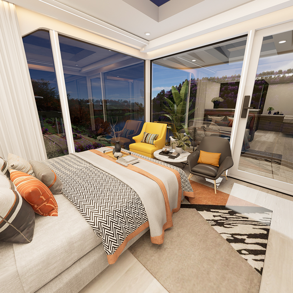 S3 Casa Modular Inteligente Prefabricada Estándar