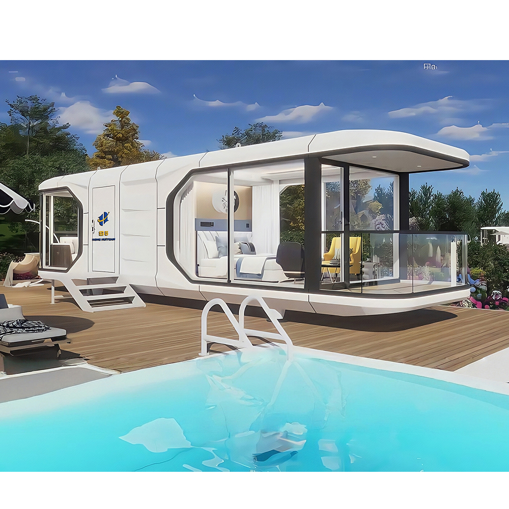 Casas con cápsulas panorámicas portátiles S5