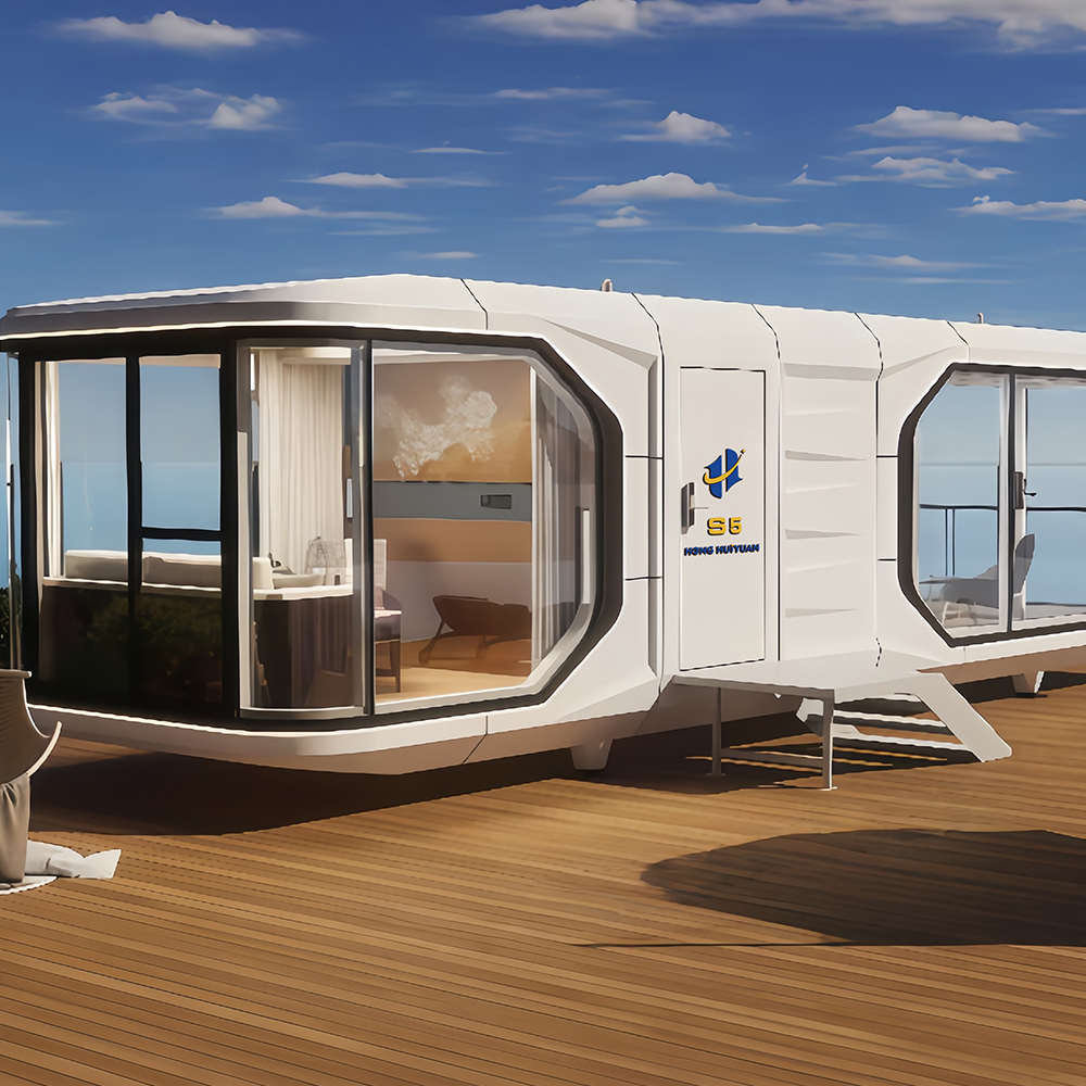 Casas con cápsulas panorámicas portátiles S5