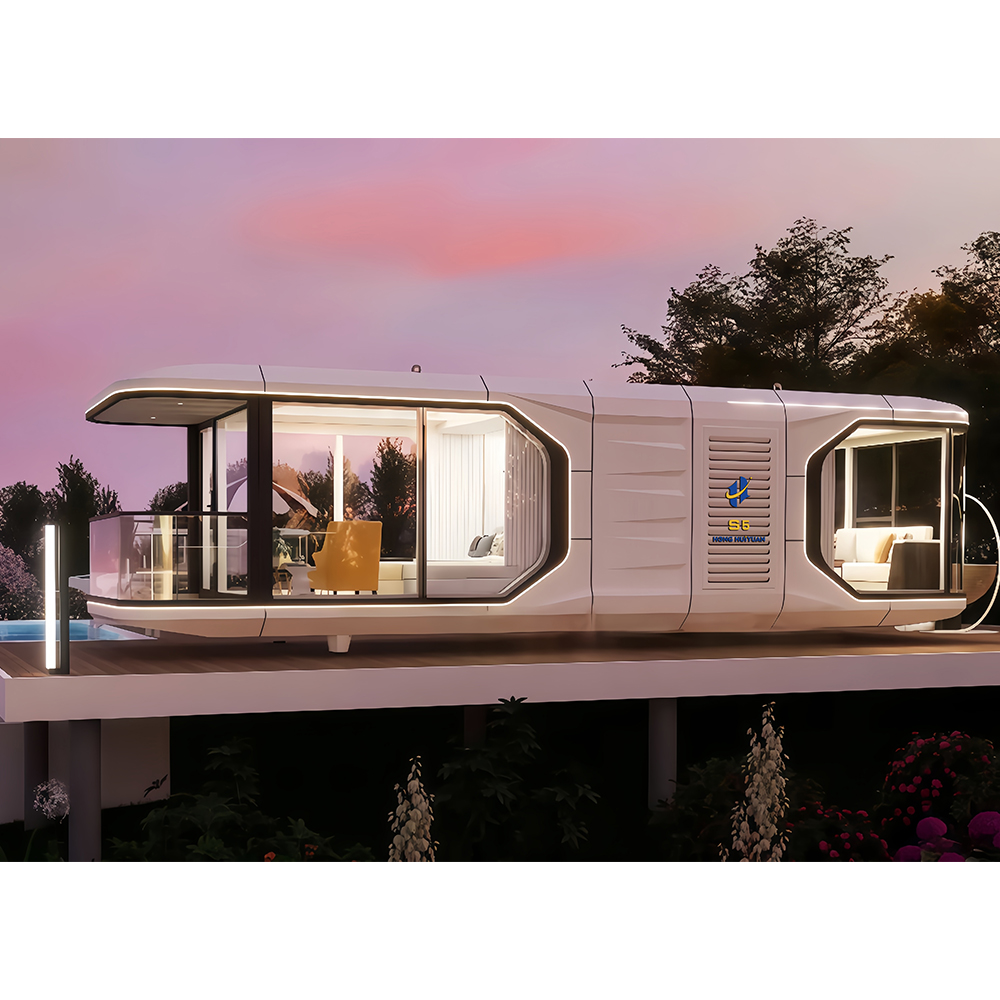 Casas con cápsulas panorámicas portátiles S5