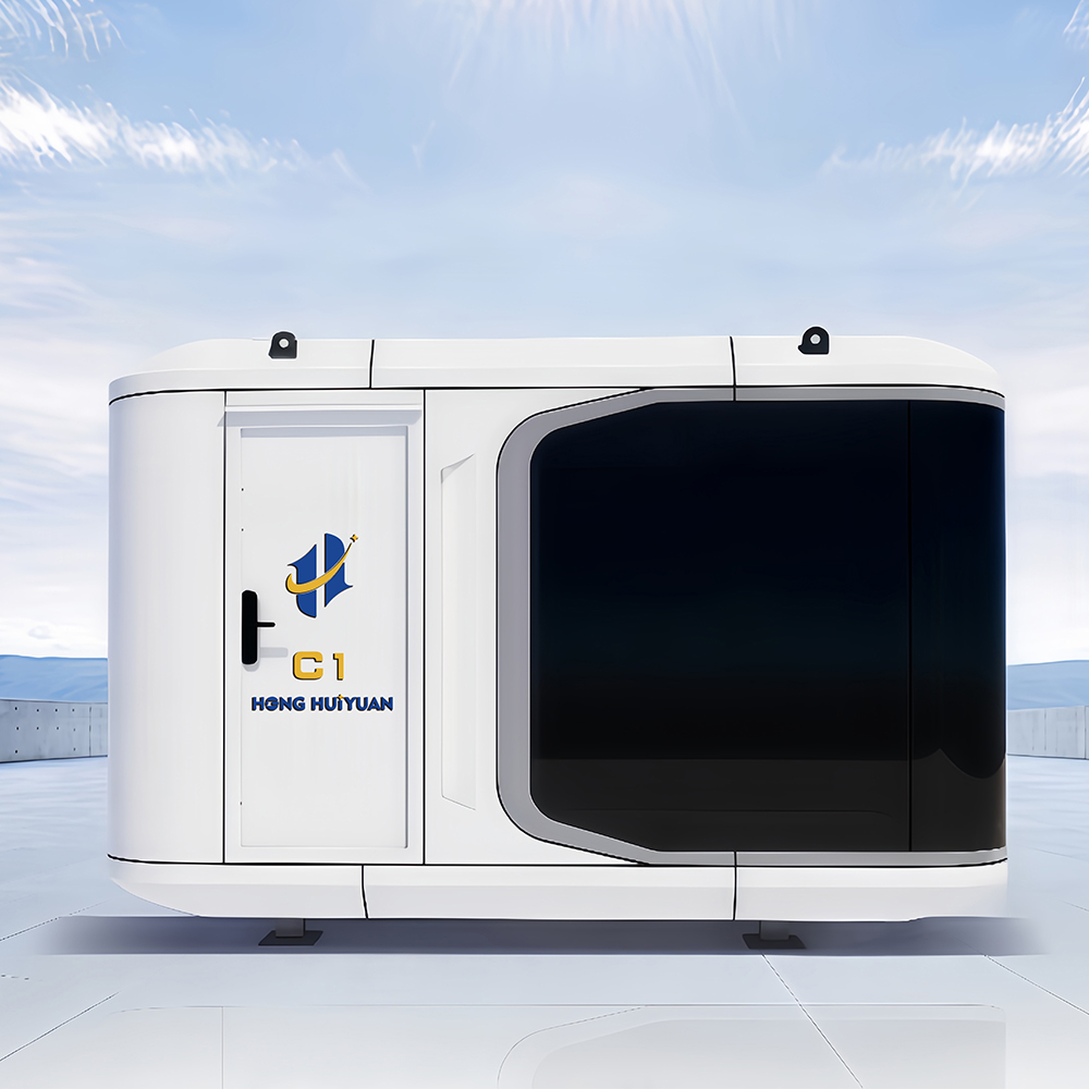 Cápsulas modulares para acampar en el paisaje C1