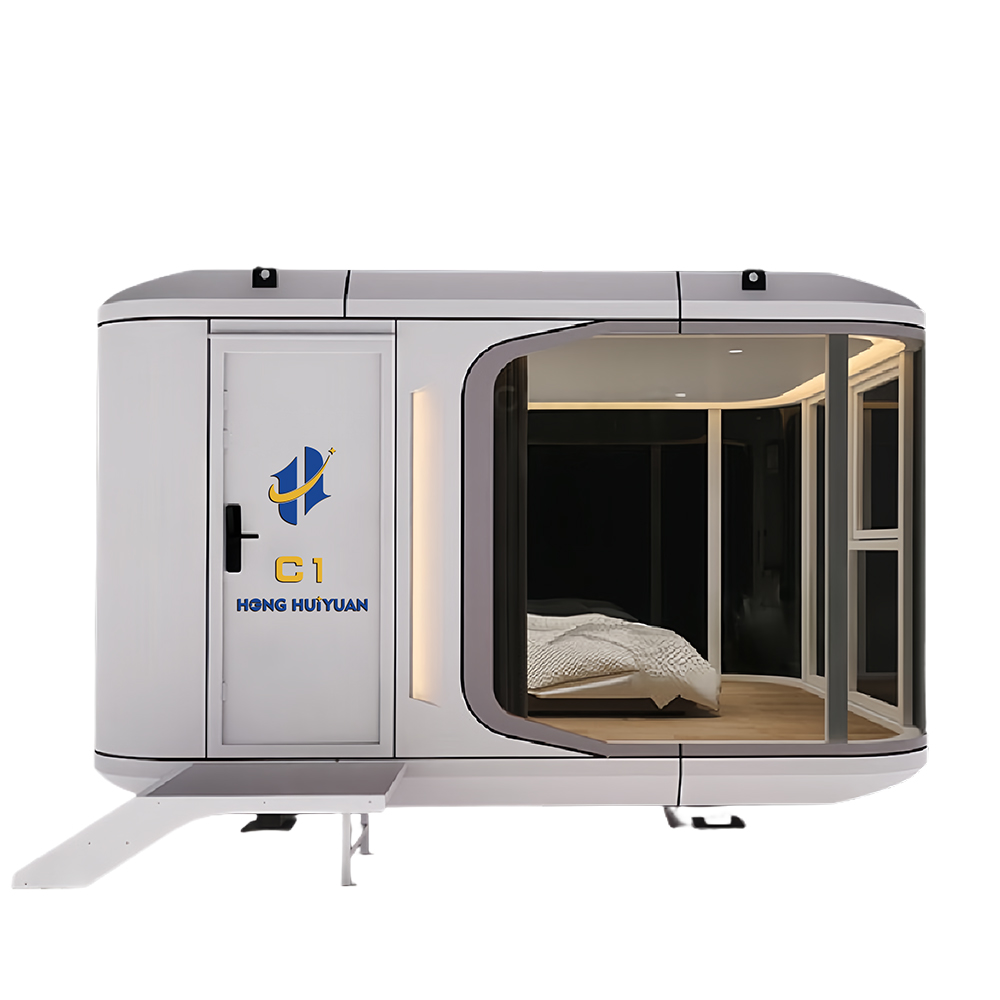 Cápsulas modulares para acampar en el paisaje C1