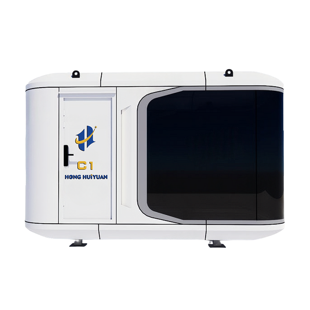 Cápsulas modulares para acampar en el paisaje C1